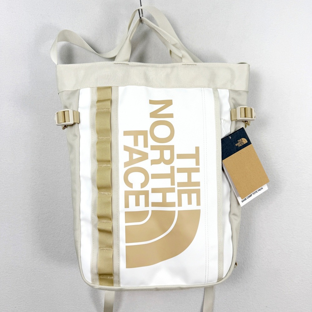 The North Face‎ Base Camp Tote Pack Backpack White Ash/Calac NF0A8BK7N8V - NEW